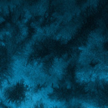 sulu boya boyama doku ile koyu mavi arka plan