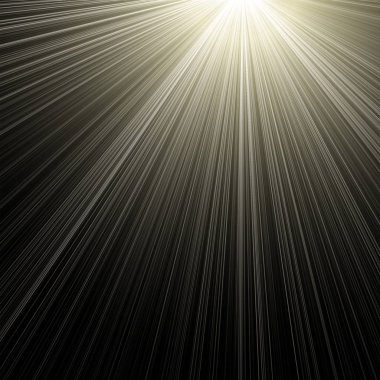 koyu arka plan üzerinde güneş ışınları ile soyut duvar kağıdı