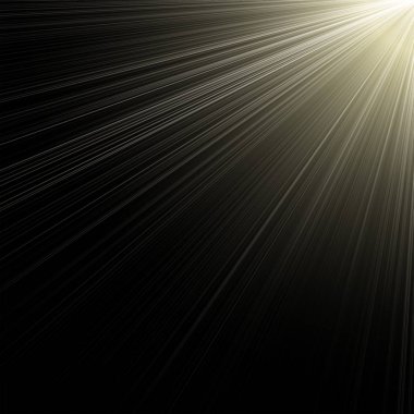 koyu arka plan üzerinde güneş ışınları ile soyut duvar kağıdı