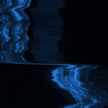 Soyut Mavi Dijital ekran aksaklık etkisi doku. 