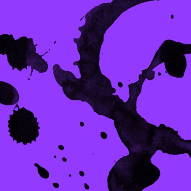 mor arka plan doku soyut siyah boya splatters