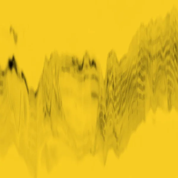 Abstract Digital Screen Glitch Effect Texture Yellow Black — Stock Photo, Image