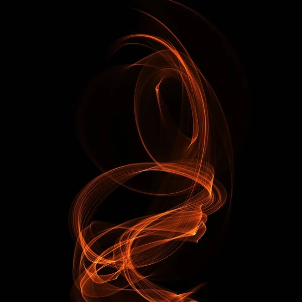 Abstract Wallpaper Fire Dark Background — Stock Photo, Image