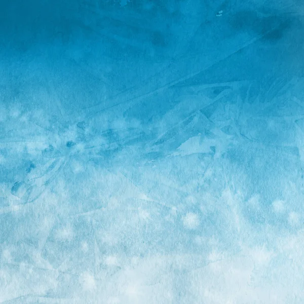 Niebieskie Tło Akwarela Tekstury — Zdjęcie stockowe