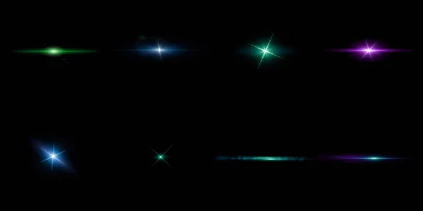 Αφηρημένη Ταπετσαρία Λαμπερά Αστέρια Σκούρο Φόντο — Φωτογραφία Αρχείου