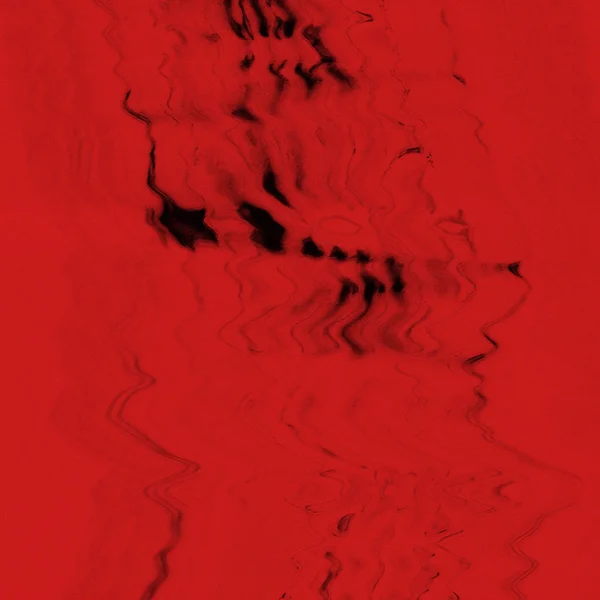 Textura Efeito Falha Tela Digital Vermelho Abstrato — Fotografia de Stock