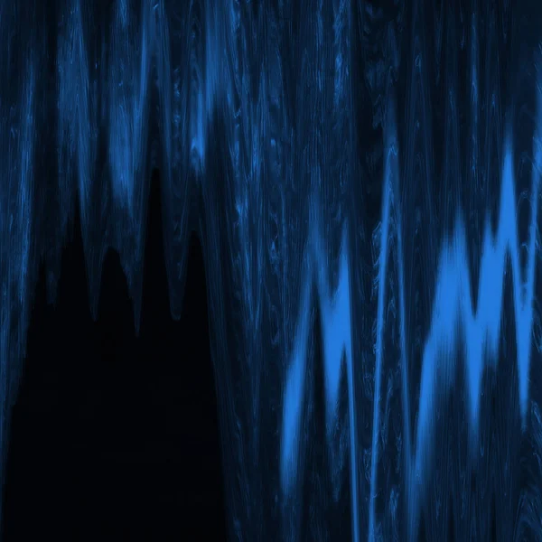 Abstrato Azul Tela Digital Glitch Efeito Textura — Fotografia de Stock