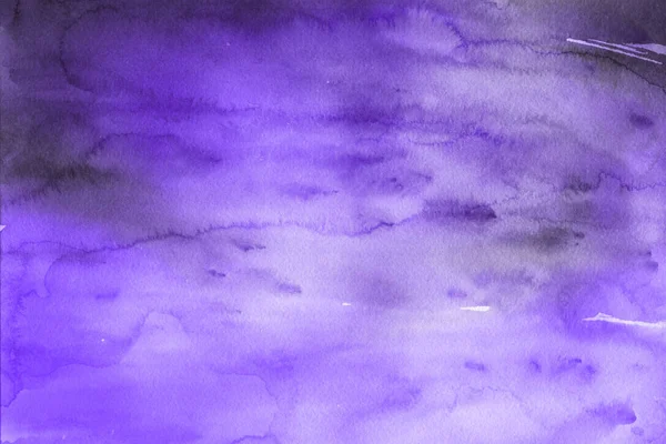 Purple Watercolor Paint Paper Abstract Background — Stock Photo, Image