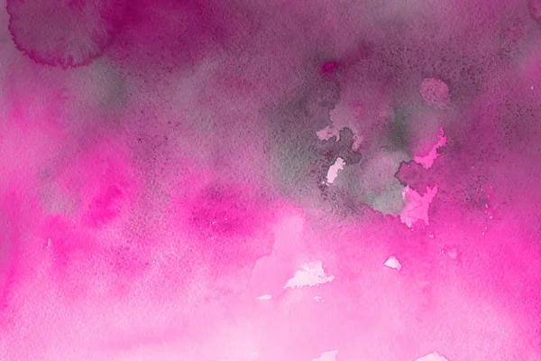 Kağıt arka plan üzerinde pembe suluboya boya