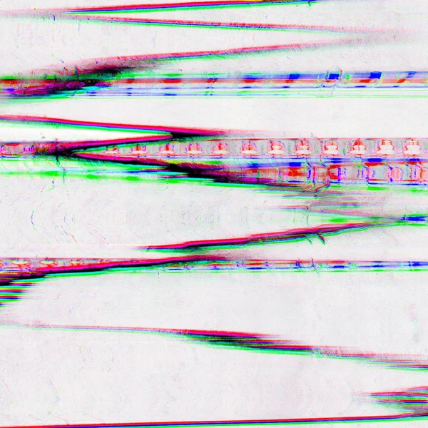 Abstract Digital Screen Glitch Effect Texture — Stock Photo, Image