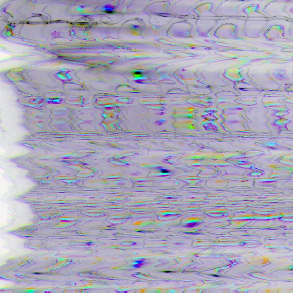 Texture Astratta Effetto Glitch Dello Schermo Digitale — Foto Stock