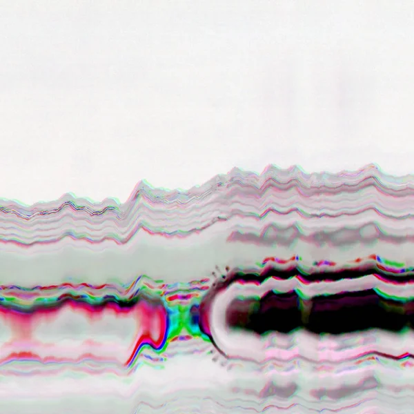 Abstrakte Digitale Bildschirm Glitch Effekt Textur — Stockfoto