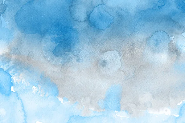 Kağıt arka plan mavi suluboya boya