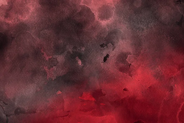 Red Watercolor Paint Paper Abstract Background — Stock Photo, Image