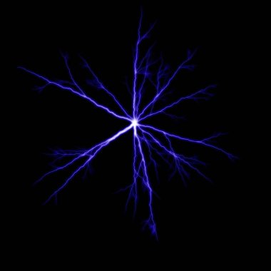 yıldırım koyu arka plan üzerinde parlayan ile soyut duvar kağıdı