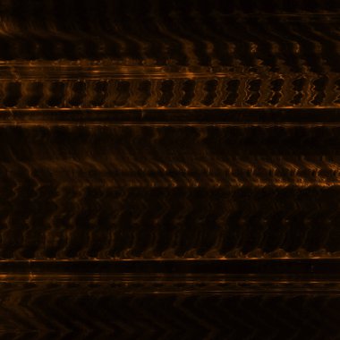 Dijital ekran aksaklık etkisi doku soyut. Turuncu ve siyah