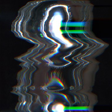 Dijital ekran aksaklık etkisi Soyut doku. 