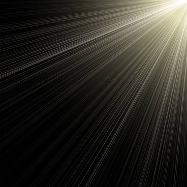 koyu arka plan üzerinde güneş ışınları ile soyut duvar kağıdı