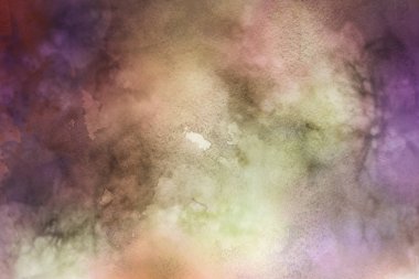 Kağıt arka plan üzerinde renkli sulu boya boya