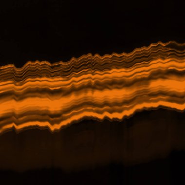 Dijital ekran aksaklık etkisi doku soyut. Turuncu ve siyah