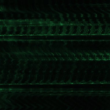Dijital ekran aksaklık etkisi doku soyut. Yeşil ve siyah