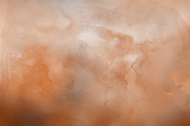 Kağıt arka plan üzerinde turuncu suluboya boya