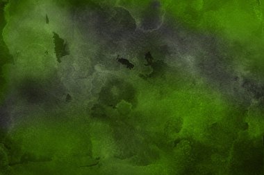 Kağıt arka plan üzerinde yeşil suluboya boya