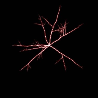 Şimşek desenli koyu soyut arkaplan