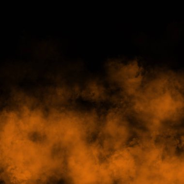 buhar doku ile koyu arka plan