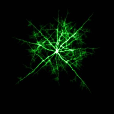 yıldırım koyu arka plan üzerinde parlayan ile soyut duvar kağıdı