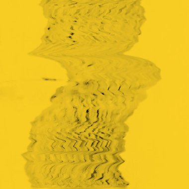 Dijital ekran aksaklık etkisi doku soyut. sarı ve siyah