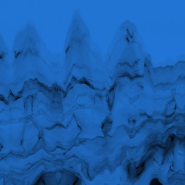 Soyut Mavi Dijital ekran aksaklık etkisi doku. 