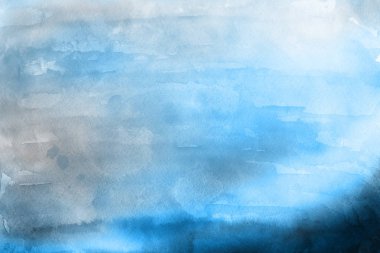 Kağıt arka plan mavi suluboya boya