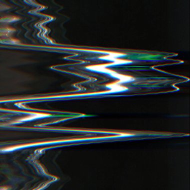 Dijital ekran aksaklık etkisi Soyut doku. 