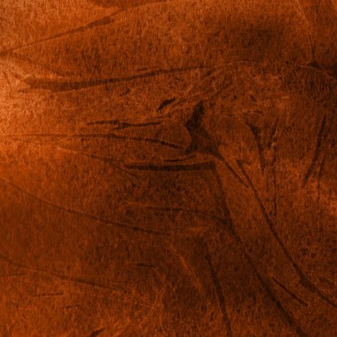 sulu boya boyama doku ile turuncu arka plan