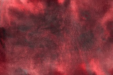 sulu boya boyama doku ile kırmızı arka plan