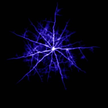 yıldırım koyu arka plan üzerinde parlayan ile soyut duvar kağıdı