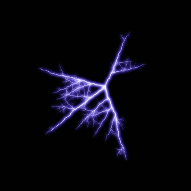 yıldırım koyu arka plan üzerinde parlayan ile soyut duvar kağıdı