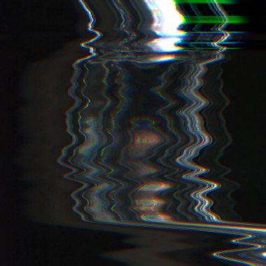 Dijital ekran aksaklık etkisi Soyut doku. 