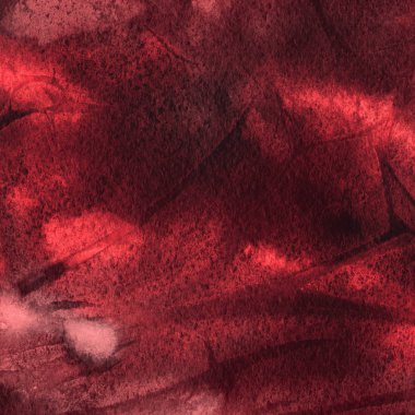 sulu boya boyama doku ile kırmızı arka plan