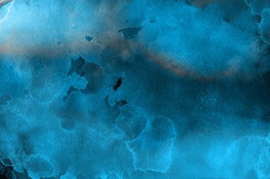 Kağıt arka plan mavi suluboya boya