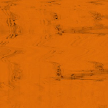 Dijital ekran aksaklık etkisi doku soyut. Turuncu ve siyah