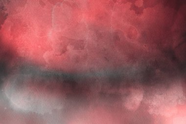 Kağıt arka plan üzerinde kırmızı sulu boya boya