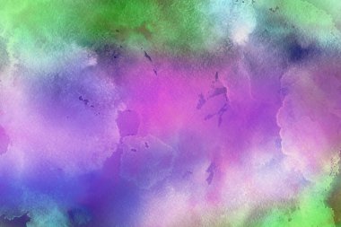 Kağıt arka plan üzerinde renkli sulu boya boya