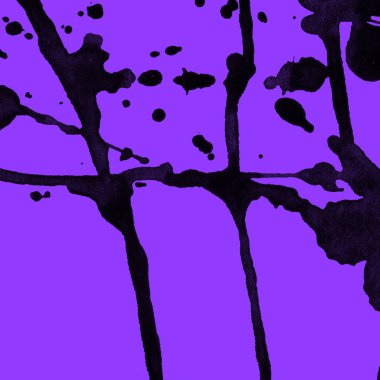 mor arka plan doku soyut siyah boya splatters
