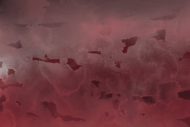 Kağıt arka plan üzerinde kırmızı sulu boya boya