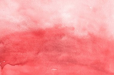 sulu boya boyama doku ile kırmızı arka plan