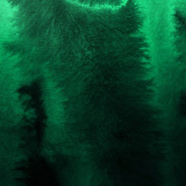 suluboya desenli yeşil soyut arkaplan