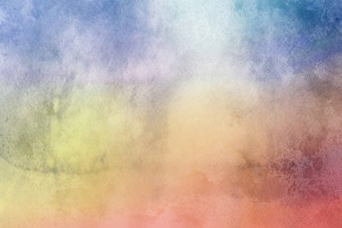 Kağıt arka plan üzerinde renkli sulu boya boya