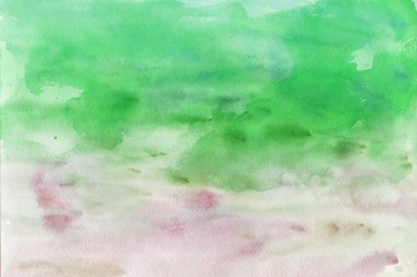 Kağıt arka plan üzerinde renkli sulu boya boya